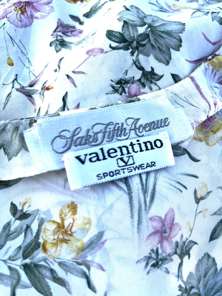 VALENTINO COTTAGE CORE FLORAL TOP - Picture 6 of 6